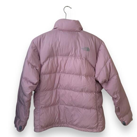 The North Face Vintage Retro 1996 Nuptse Pink Mauve Puffer Jacket Large Women’s - Picture 7 of 10